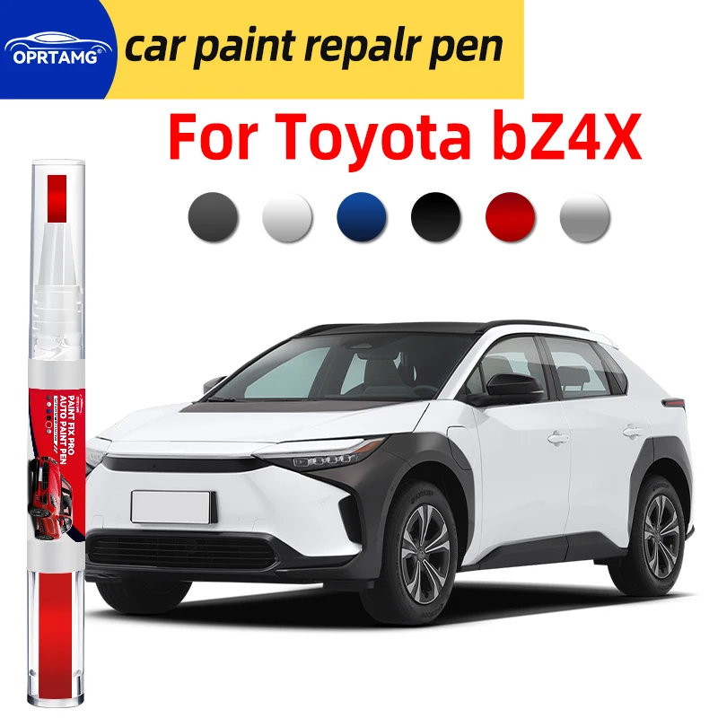 Caneta de retoque de pintura automotiva para Toyota BZ4X 2021 2022 2023 2024 2025 AXA10, reparo de arranhões na pintura do carro, acessórios e gadgets