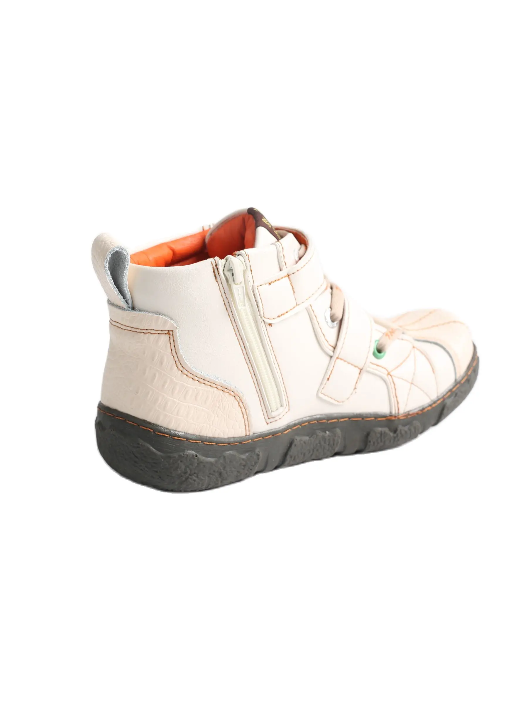 2024New British Retro Flat Heel Short Lace-Up Short Tube Motorcycle Boots Women