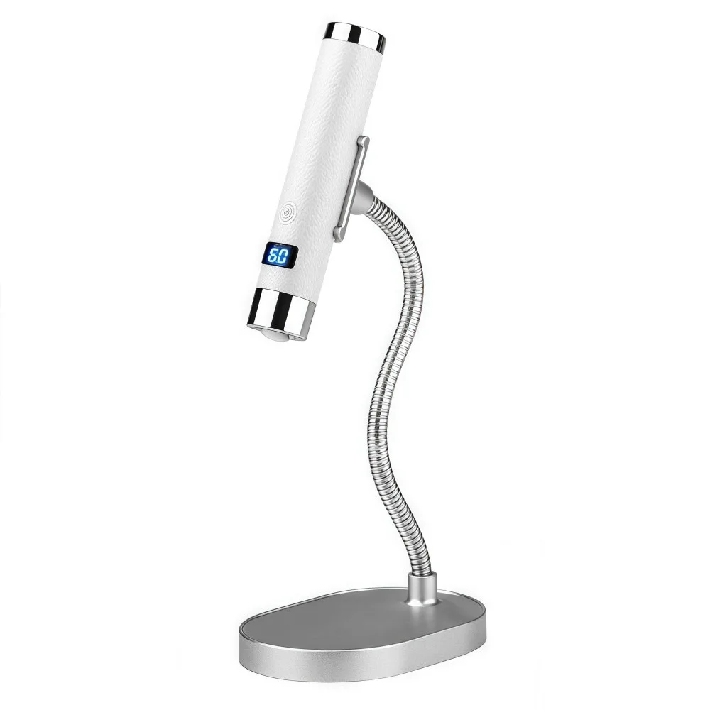 

Автоматическая мини-УФ лампа для ногтей с подставкой, портативная LED-лампа для быстрой сушки ногтей, перезаряжаемая беспроводная лампа для сушки ногтей