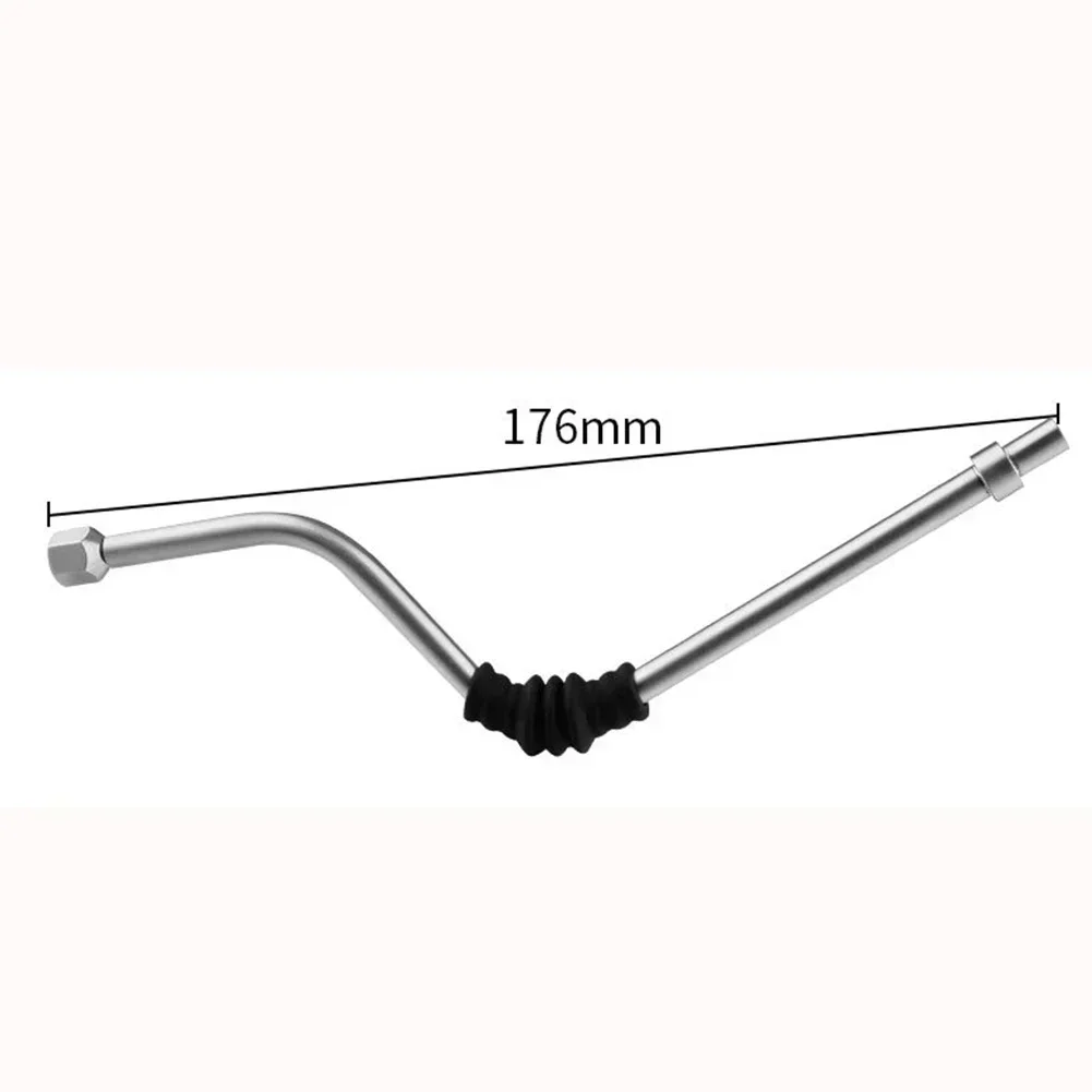 1/4 Inch Stainless Steel Fitting Steam Coffee Machine Steam Wand Arms With Nozzle For For For Gaggia Viva Coffee Machine Parts