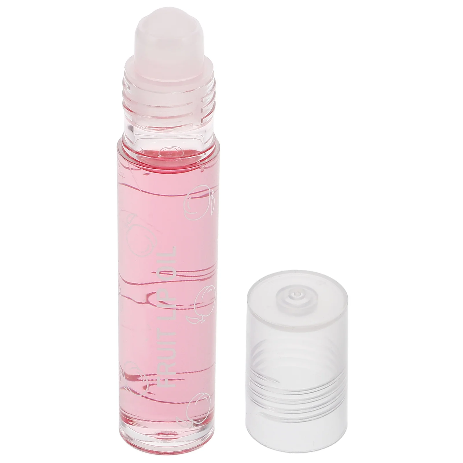 Fruchtiges Roll-on Lippenöl Trauben Transparenter Hydratisierender Glanz Feuchtigkeitsspendender Lippenbalsam Roller für Frauen Mädchen Täglicher Gebrauch