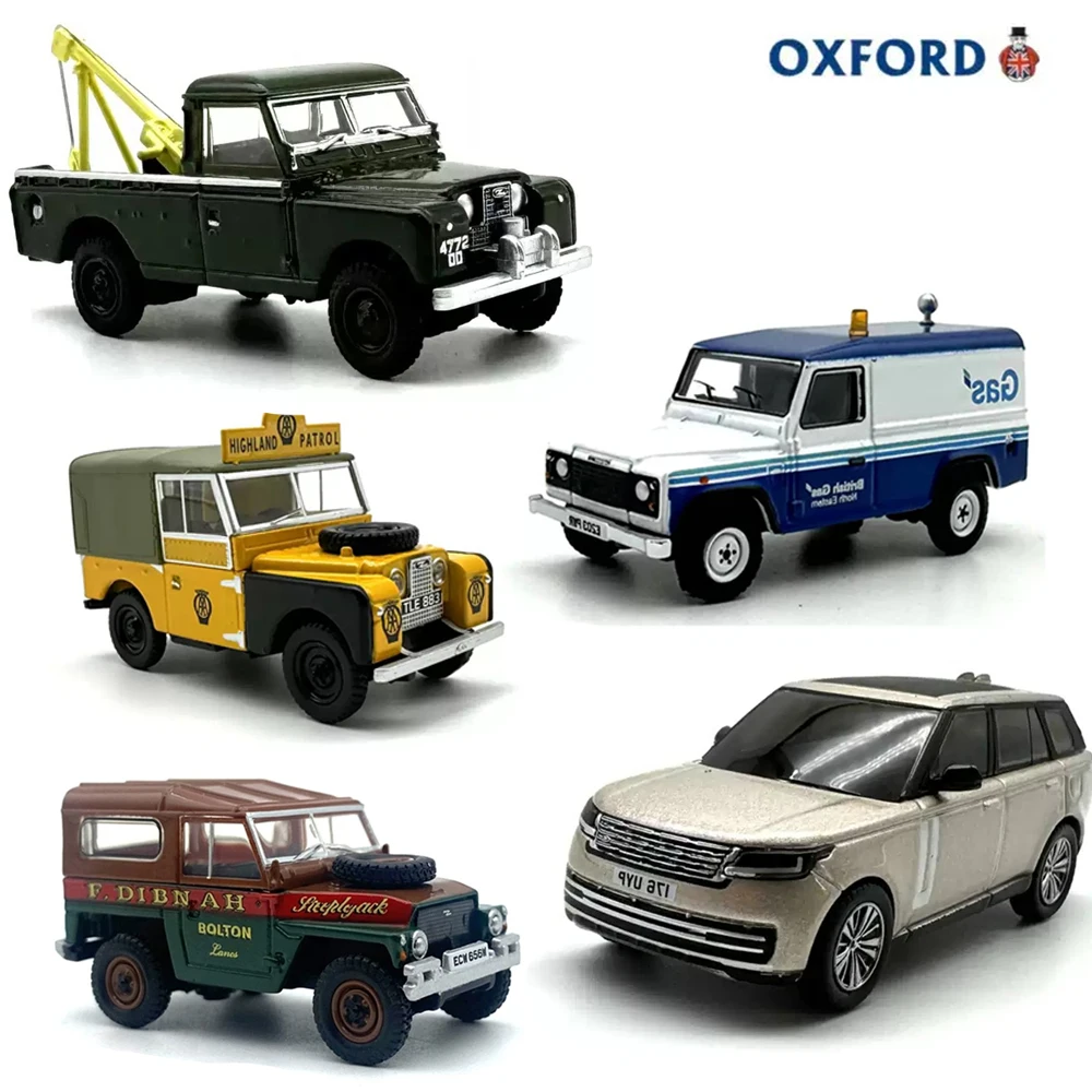 

OXFORD 1/76 литая под давлением модель автомобиля, крест, прицеп, праздничные игрушки, подарки для мальчиков и девочек, хобби, сплав, моделирование, коллекционные украшения