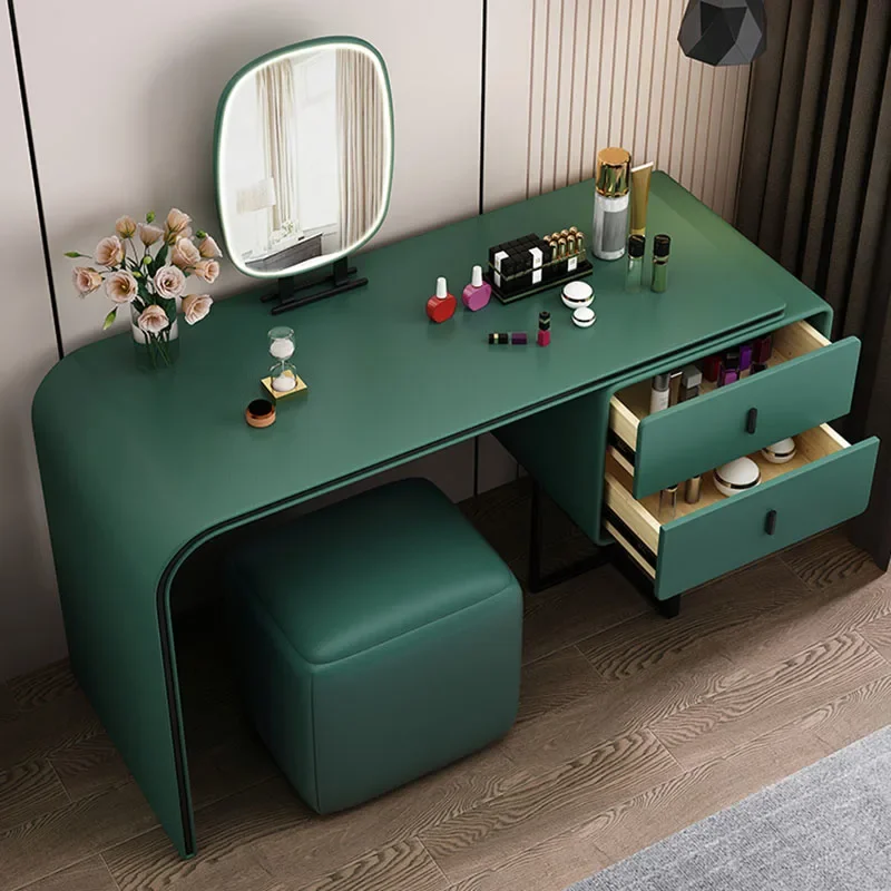 Classic Nordic Vanity Table Modern Luxury Home Makeup Vanity Table Girls European Bedroom Comoda Pra Quarto Furniture