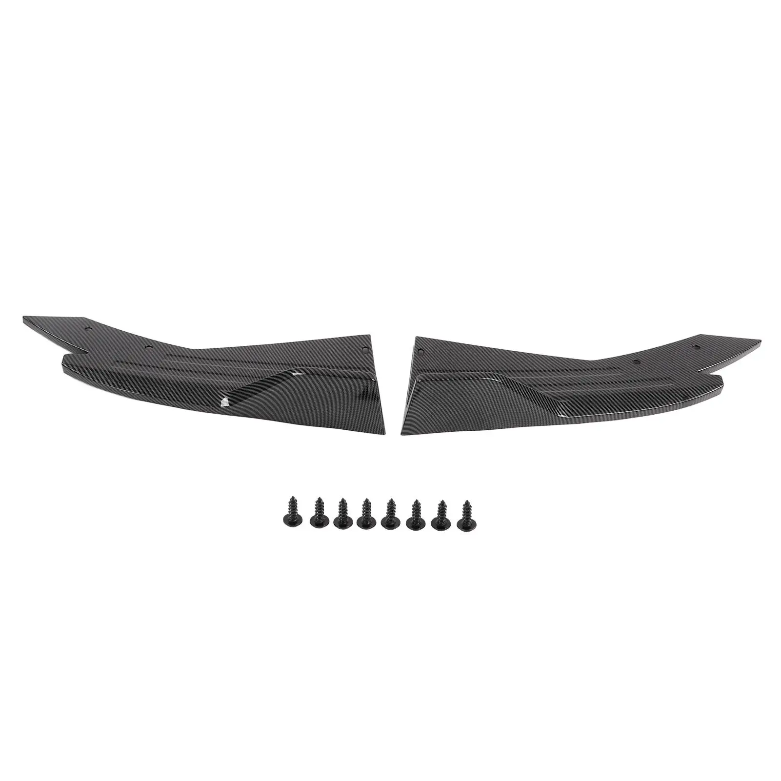

Universal Carbon Style Rear Spoiler Side Skirt Bumper Lip Diffuser Splitter Canard for cars