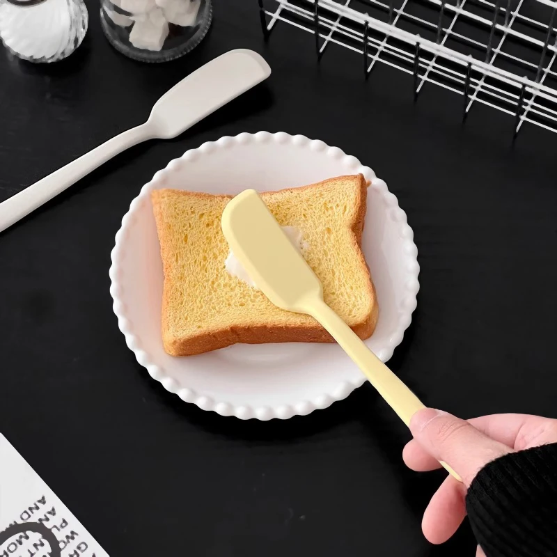 NEW Butter Knife Cheese Cutter Silicone Cheese Dessert Knife Cream Whipped Cream Bread Jam Tools Kitchen Gadget Knives