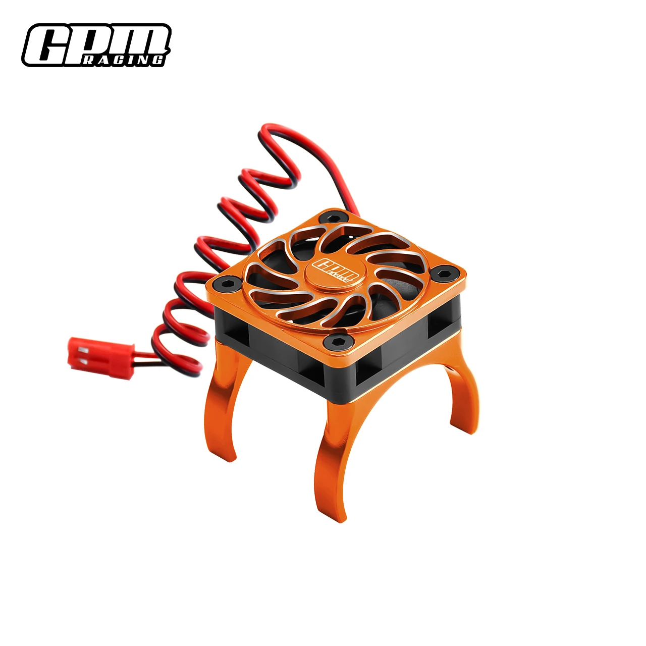 6061-T6 مروحة تبريد عالية السرعة مصنوعة من سبيكة 18000 دورة في الدقيقة متوافقة مع محرك 36 مم لـ TRAXXAS MINI XRT 3S / MINI MAXX / 1/8 JATO 2S / 4S