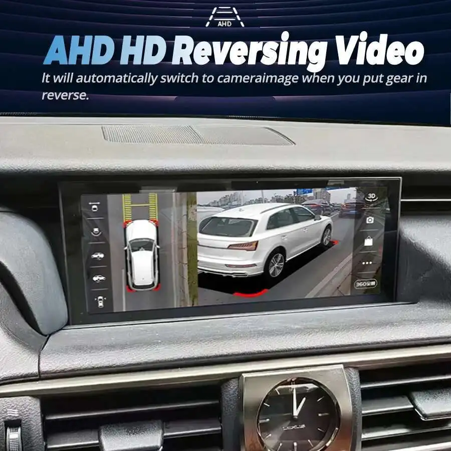 10,25 "Android 14 Radio de coche para Lexus IS RC 200 250 300 350 200t 300h 2013-2019 reproductor de vídeo Multimedia pantalla de Autoradio CarPlay