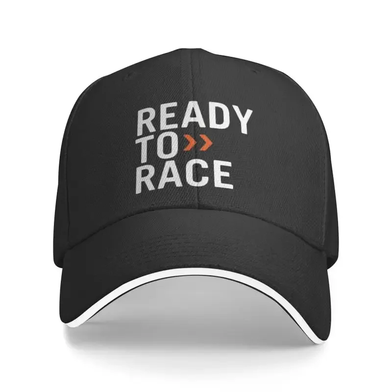 

Модная бейсболка Ready To Race, унисекс, для взрослых, для мотокросса, битумная, для езды на велосипеде, регулируемая шапка для мужчин и женщин, для спорта