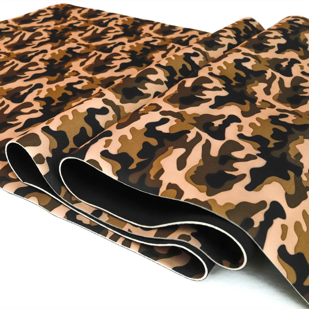 2mm Camo White Eco SRB Neoprene Wetsuit Vest Jacket Diving Surf Waterproof Sewing Fabric