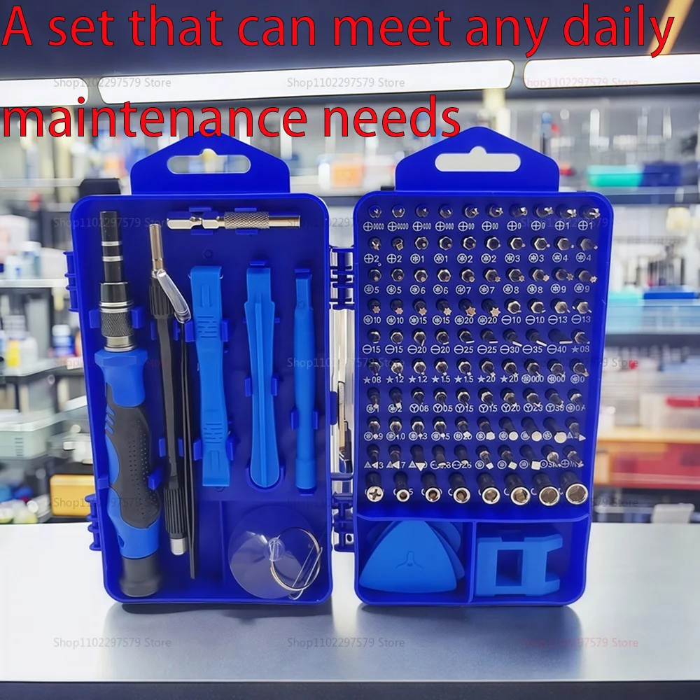 Set Obeng Presisi 115-In-1 Ultimate untuk Kit Alat Profesional Perbaikan MacBook Ponsel Laptop PC Elektronik untuk Setiap Tugas