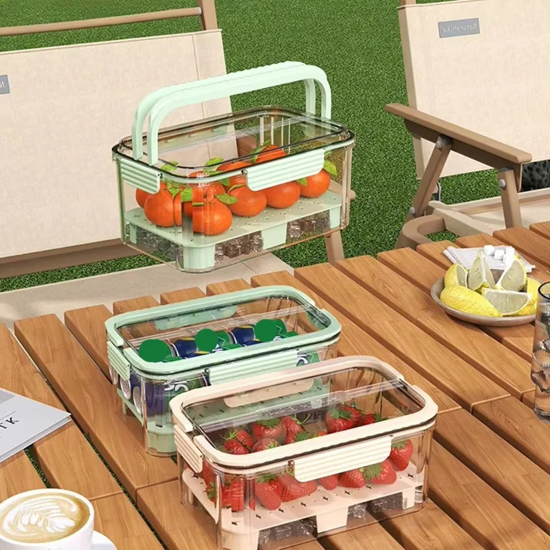 Caja refrigeradora para picnic al aire libre con aislamiento Refrigeración duradera Perfect Forcamping B
