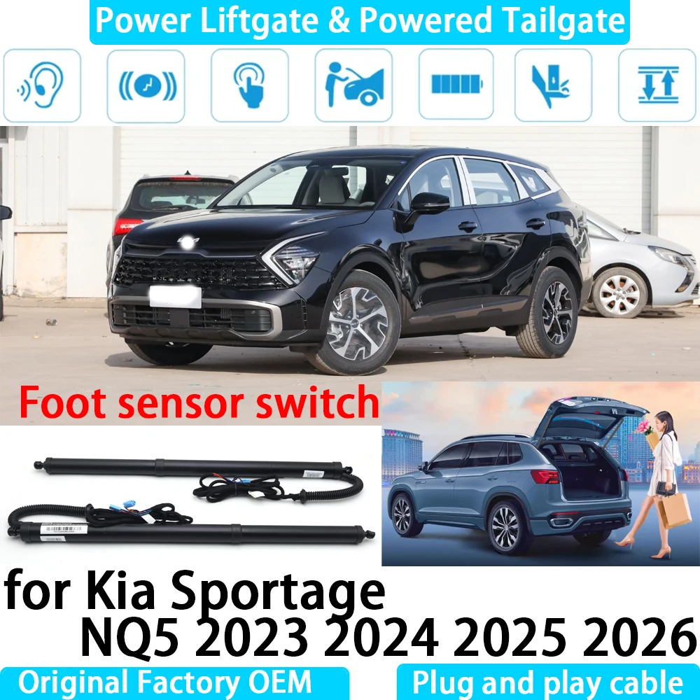 

for Kia Sportage NQ5 2023 2024 2025 2026 Automatic Electric Power Liftgate Powered Tailgate Strut Tail Gate Lift System