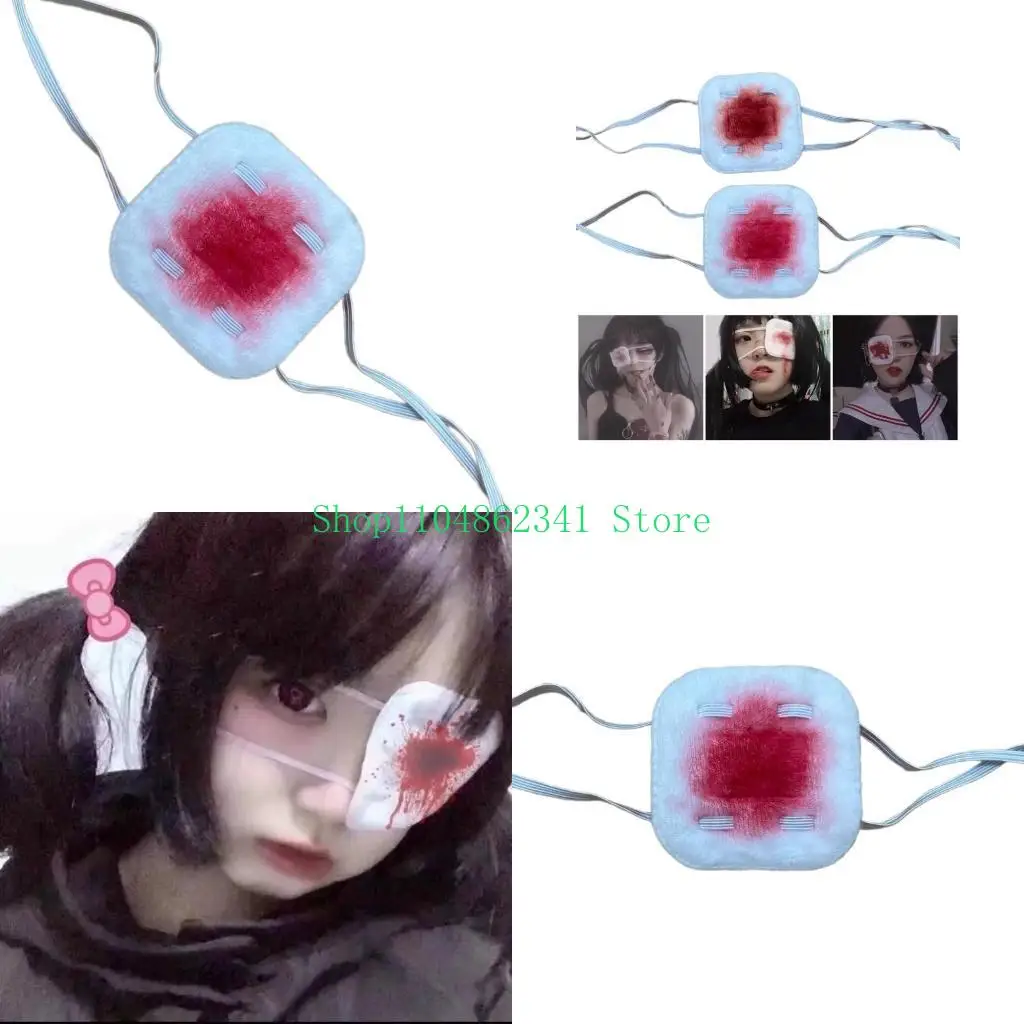 5ASD Soft EyePatch Halloween Cosplay Eyemask костюм