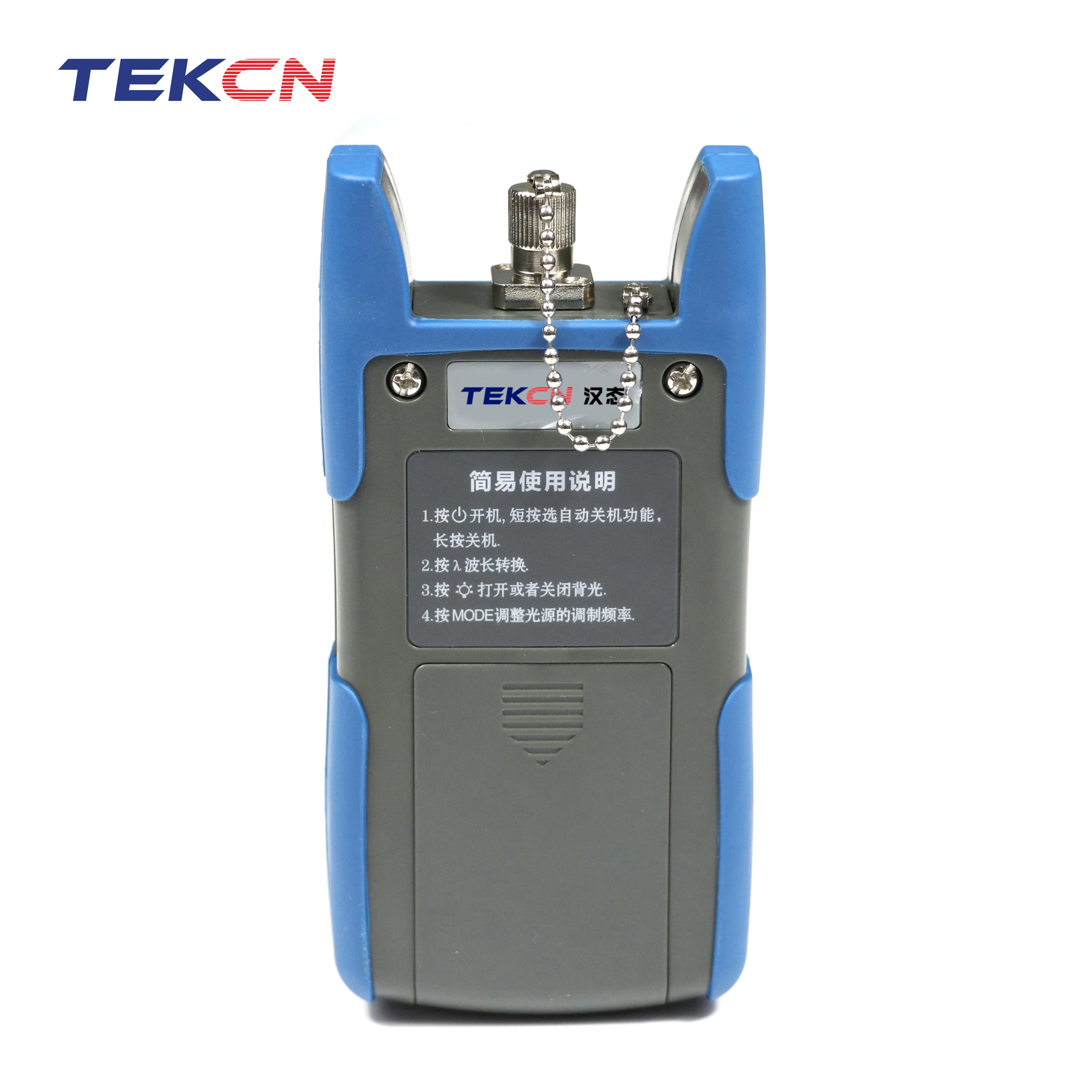 Tekcn TC-130 Handheld Fiber Power Meter Optische Laser Handheld Teste Fiber Optische Kabel Tester