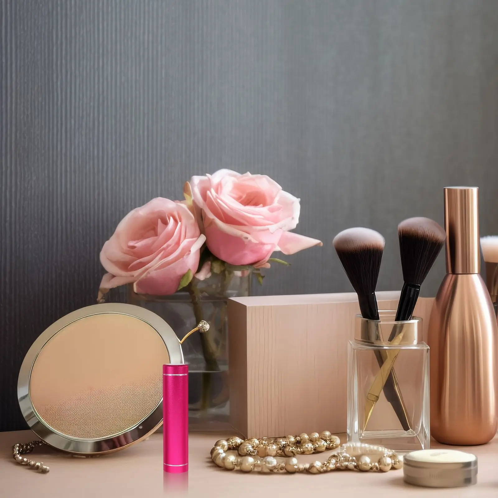 Power Bank Storage Box Red Lightweight Hidden Compartment Containers Secret Safe Hide Money Valuables Gadgets Sturdy Materials