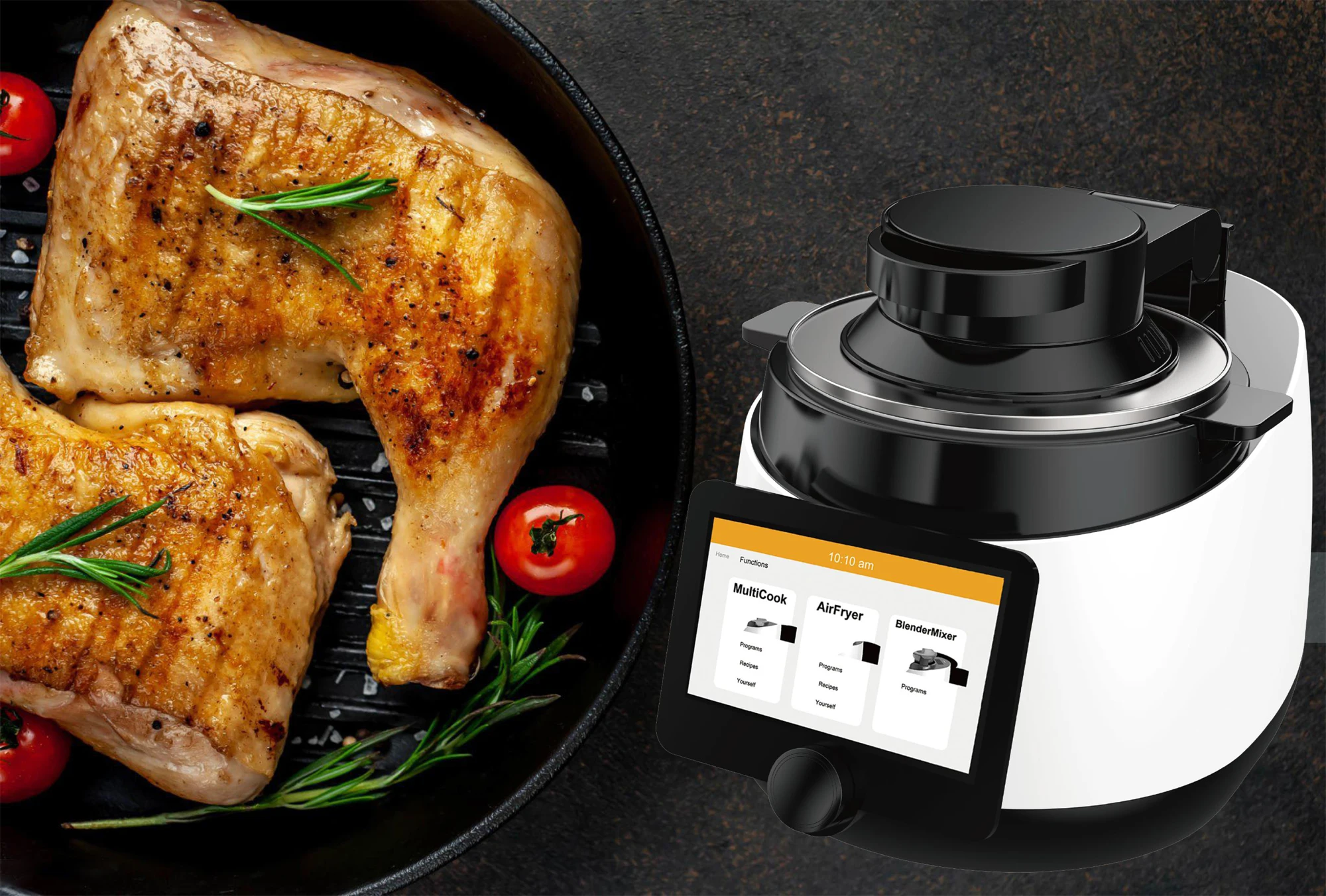 Автоматическая плита с Wi-Fi, кухонная техника, умный робот для приготовления пищи, термофритюрница, кухонный комбайн, кухонная машина