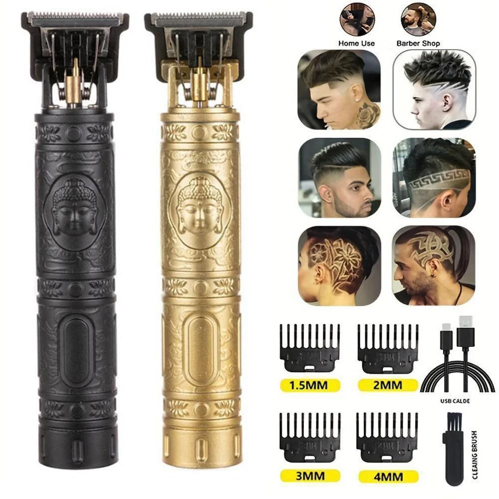 T9 Rechargeable Electric Hair Clipper and Beard Trimmer, Versatile Grooming Tool for Men, Portable Hair Cutting Machine for All