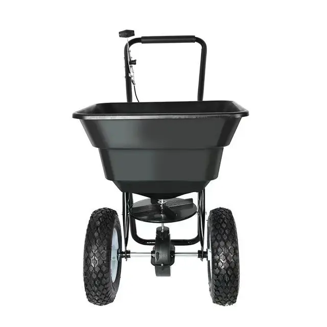 

Salt spreader Snow melting agent Fertilizer Lawn sowing Spreader Traction sowing