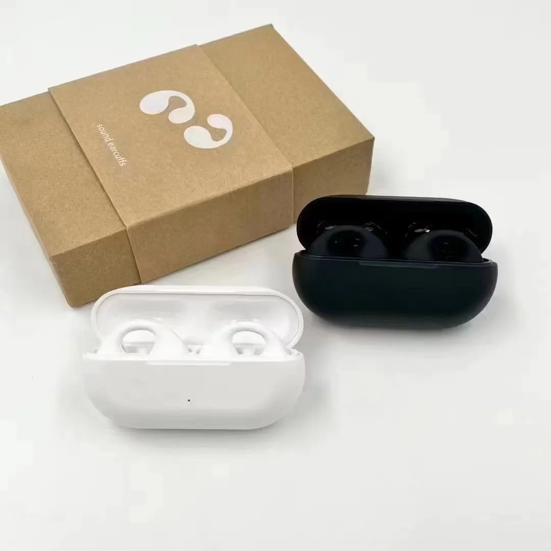 

2025 new model suitable for Japanese clip on true wireless Bluetooth earphones bone conduction earring style sports earphones