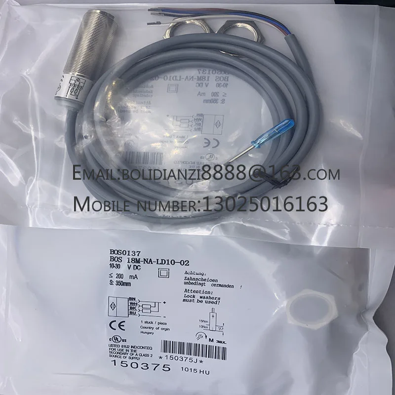 New proximity switch sensor BOS0137 BOS 18M-NA-LD10-02