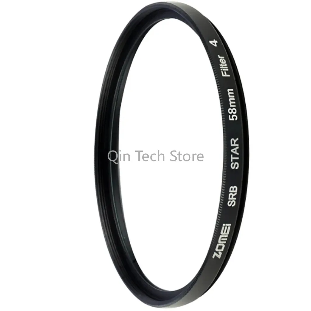 Dla Canon Nikon Sony DSLR Camera Zomei gwiazdka filtr 4 6 8 Piont Filter do kamery 40.5 49 52 55 58 62 67 72 77 82mm