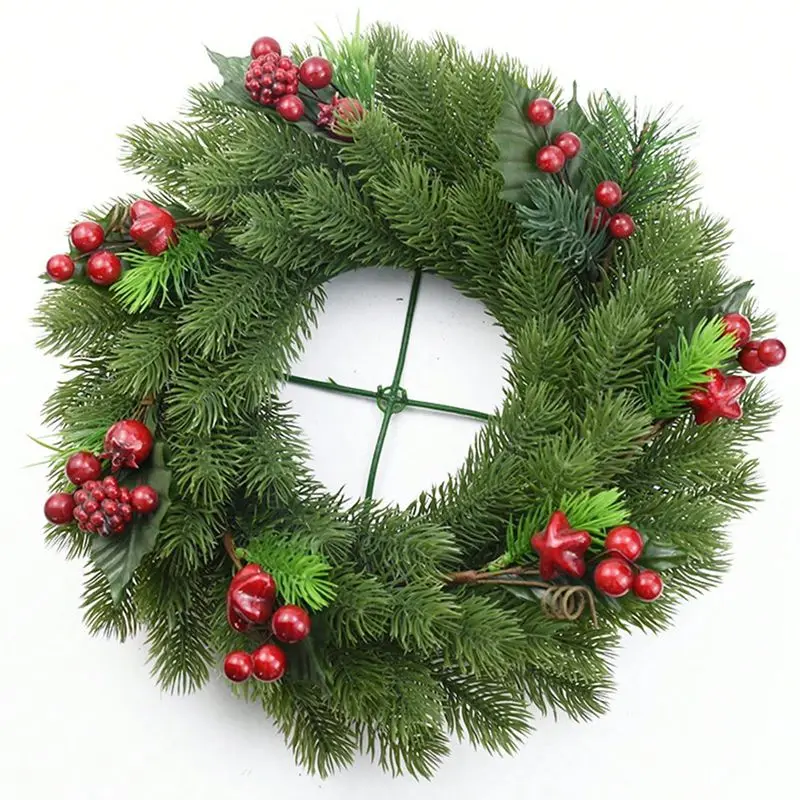 

20Pcs Artificial Plant Pine Needle Plastic Christmas Tree Wreaths Home Outdoor Garden Diy candy gift Scrapbook Wedding Decor