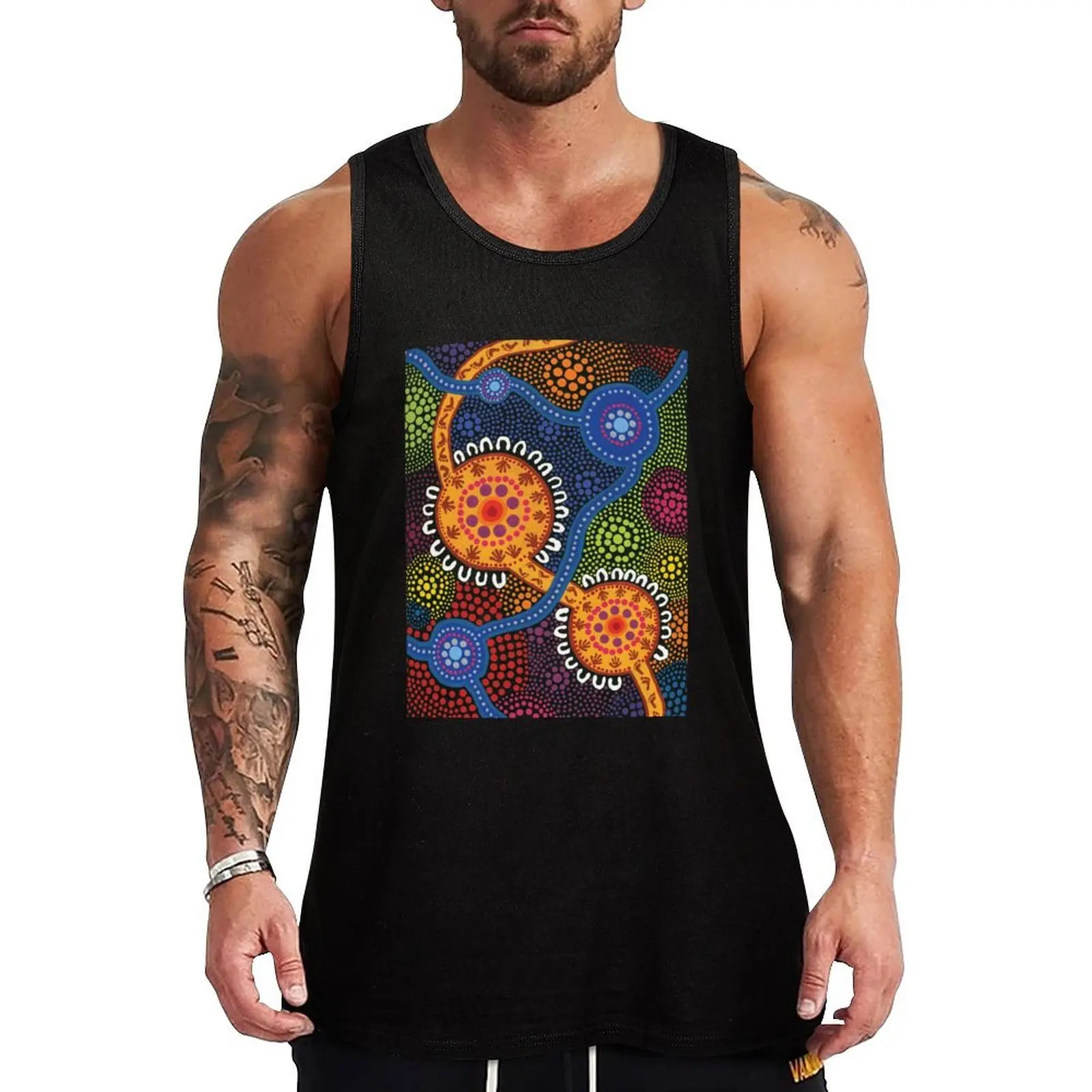Meeting Place Dreaming Tank Top Classic Fit Tank Tops Undershirt Everyday Wear