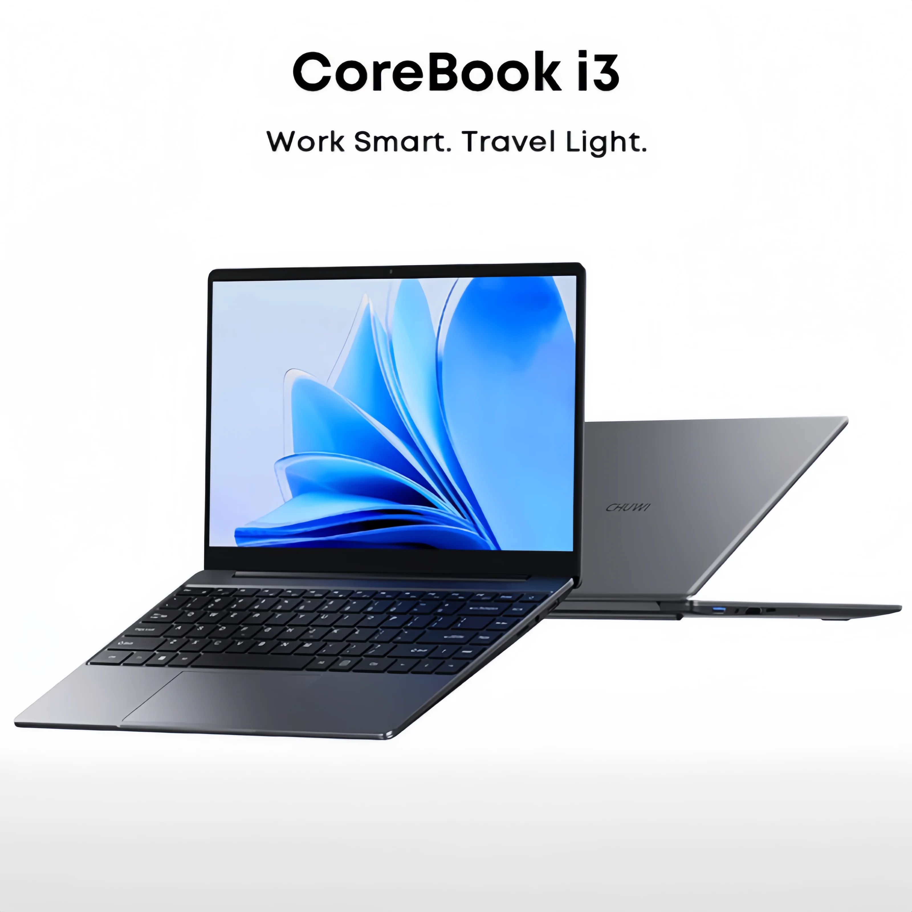 CHUWI CoreBook i3 노트북 14인치 FHD 화면 인텔 i3-10100Y 8GB RAM 256GB SSD 윈도우 11 노트북 컴퓨터