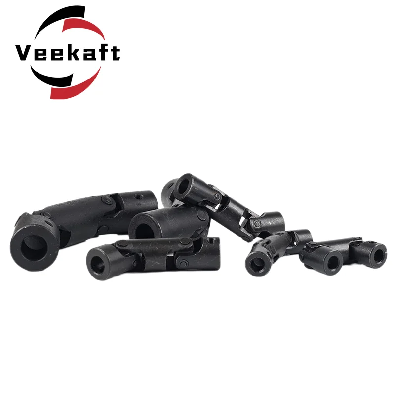 Imagem -05 - Veekaft-acoplador Universal Cross Shaft Seção Dupla Junta Universal Seção 25 mm 28 mm 30 mm Precisão 1pc