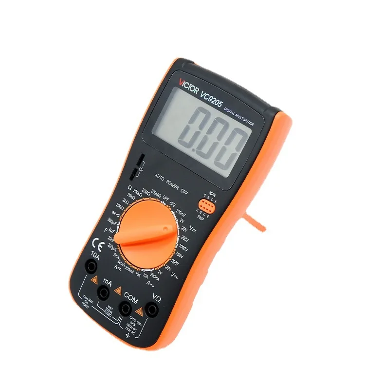 Victory multimeter VC9205/9208 Digital multimeter Electronic multifunction voltmeter digital multimeter