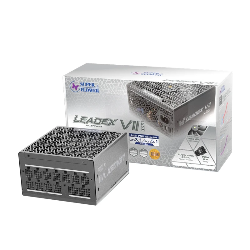Superflower Sf-850F14Xp Leadex Vii Pro بلاتينيوم أسود Atx3.1 #2