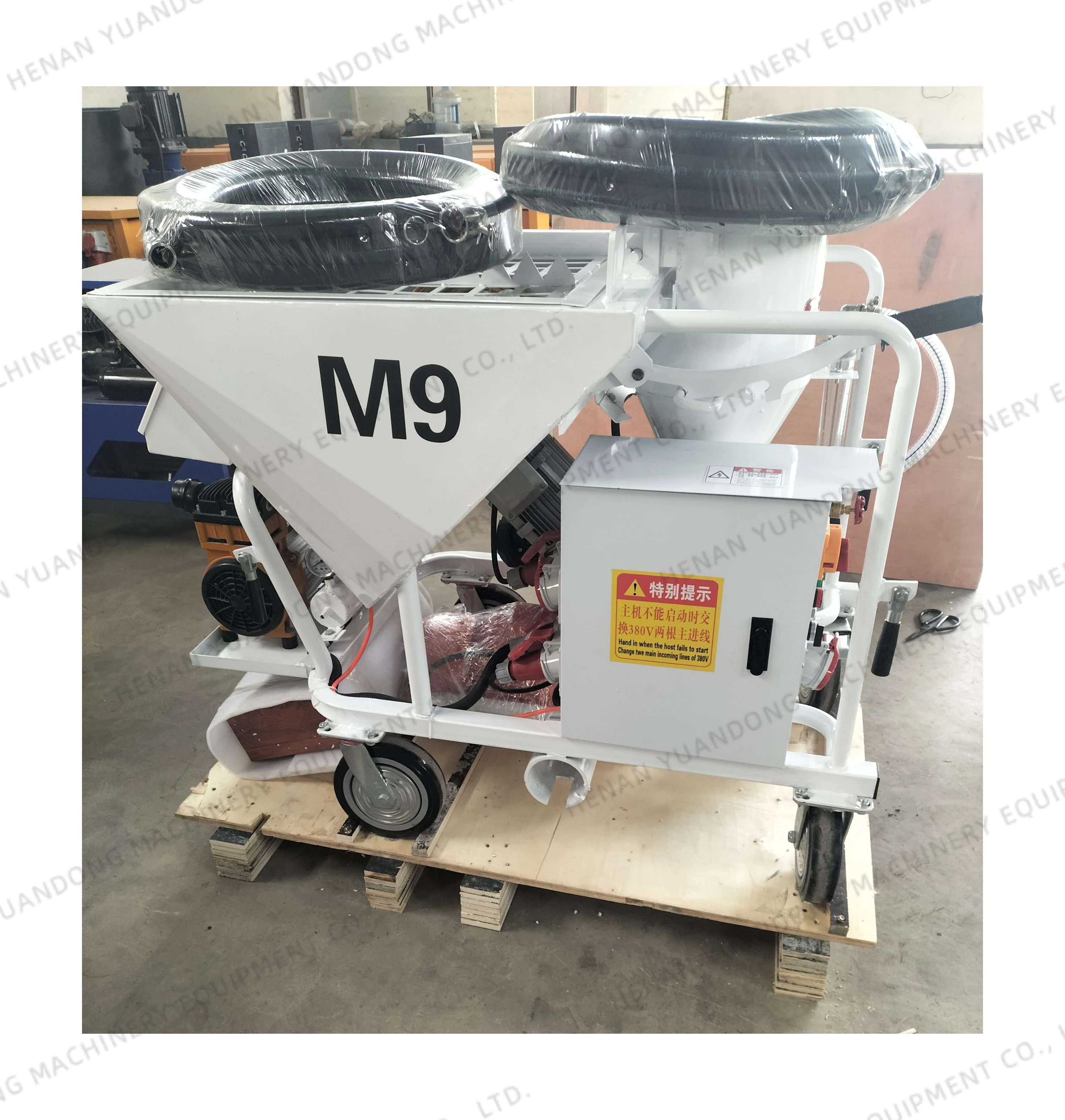 Automatic High Pressure Cement Wall Sprayer Mortar Gypsum Plastering Machine for Home Improvement And Construction