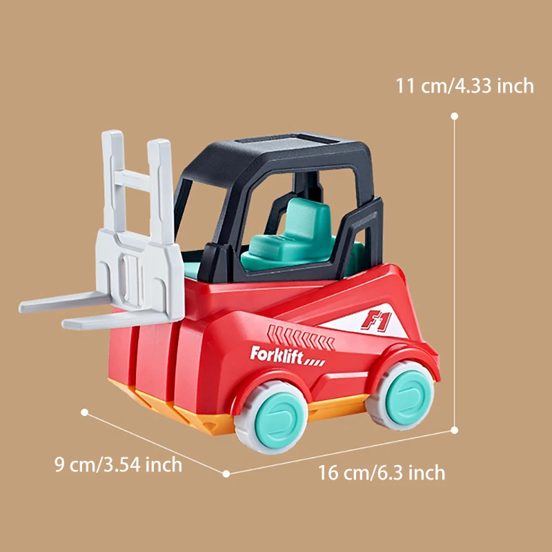 Crazy Forklift Training Ability To Respond Color Stacking Toy Interactive Board Game Early Educational Parent-child Matching Kid