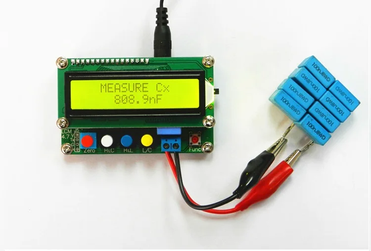 LC100-A Digital LCD High Precision Inductance Capacitance L/C Meter capacitor tester