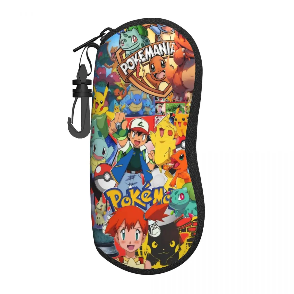 

Футляр для очков с персонажами Pokemoned: удобный контейнер для хранения солнцезащитных очков и мультяшных очков для девочек