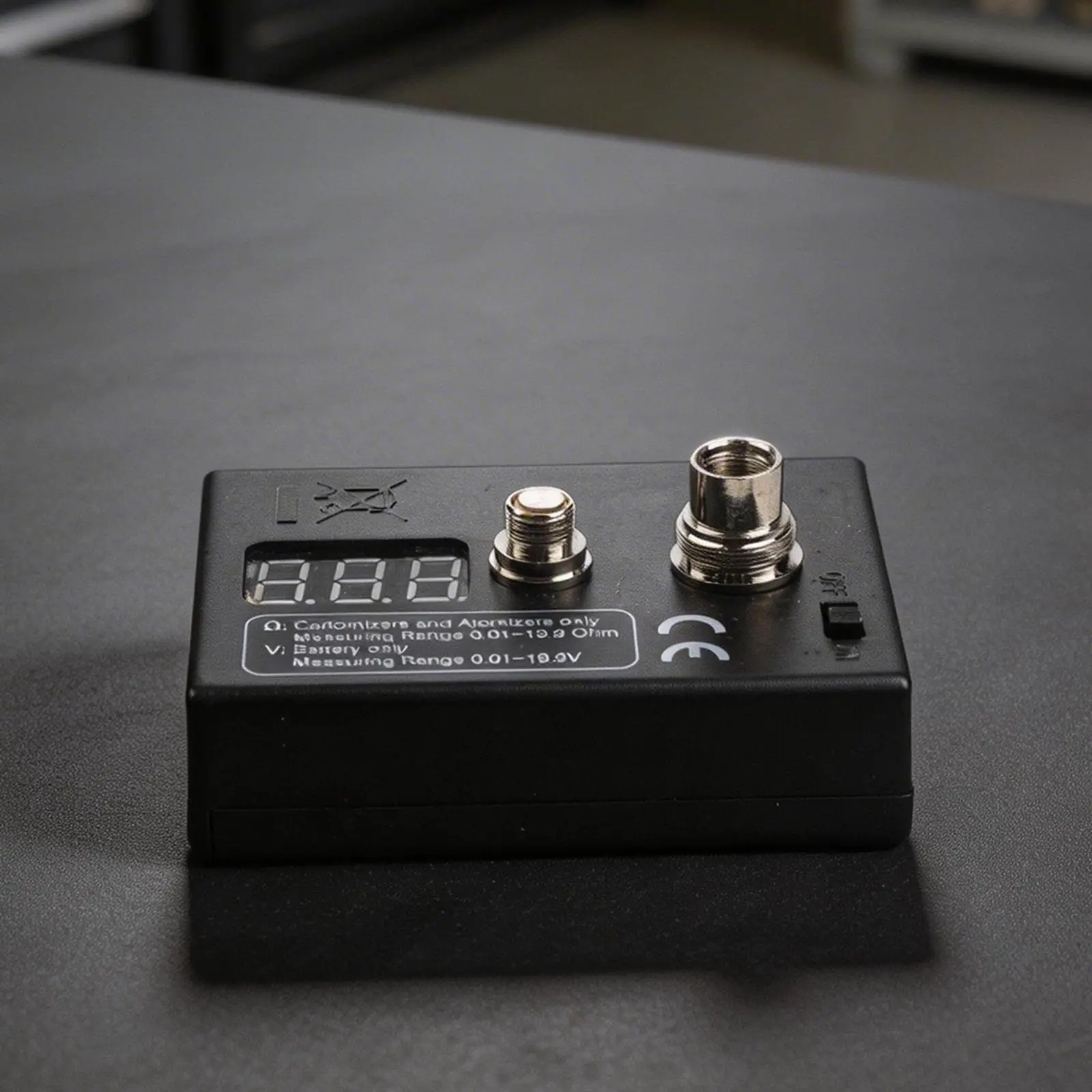 Picture 4: Easy to operate digital resistance tester with LED display for precise coil ablation measurement and voltage range testing