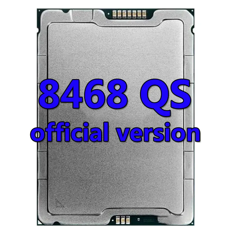 Xeon-Intelプロセッサ,8468 m,105 qs,cpuバージョン,2.1 mb,350 ghz,48コア/96スレッド,Ms73-hb1 w,lga4677を搭載したマザーボード