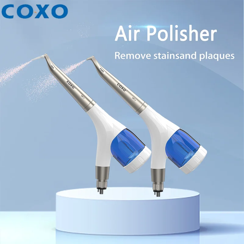 COXO CP-1 Dental sandblaster Air Polisher Jet 2/4holes bicarbonate Dental Air Prophy Polisher Unit Jet dental Polishing Tool