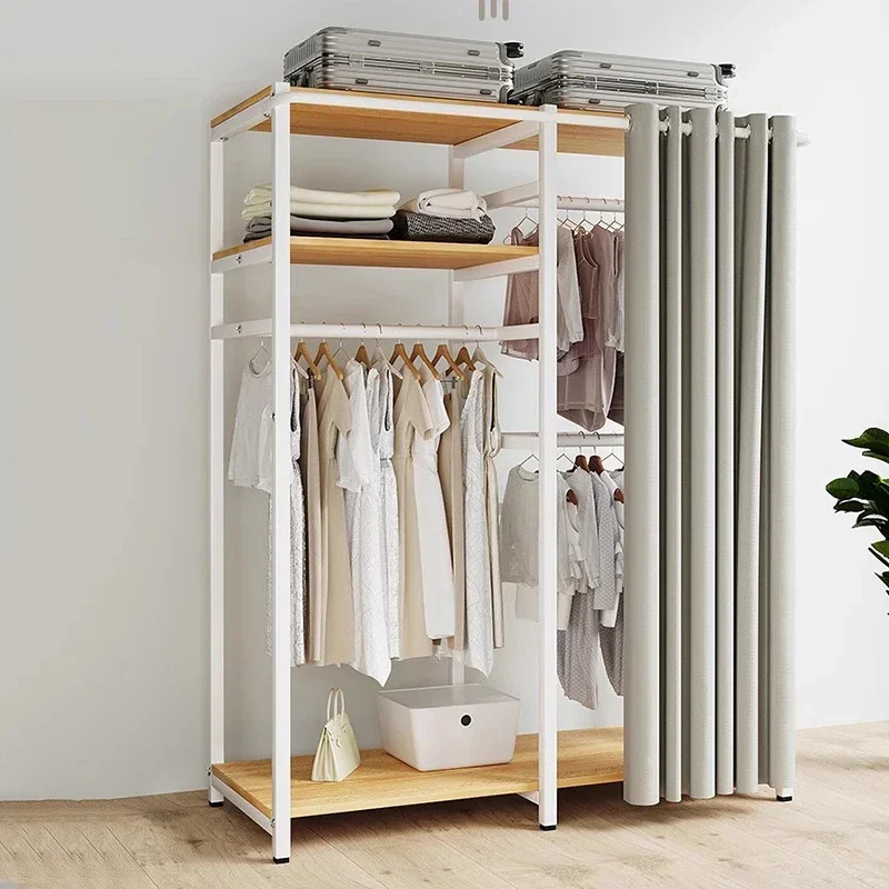 Clothing Rack Wardrobe Storage Bedroom Dresser Closets Armables Wardrobe Organizer Hotel  Living Room Cabinets