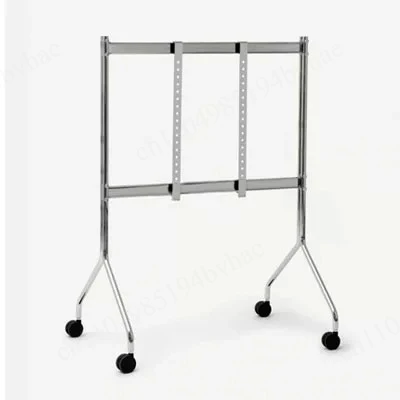 Minimally designed TV mobile stand, floor standing wheeled cart, universal LCD display integrated machine hanging rack