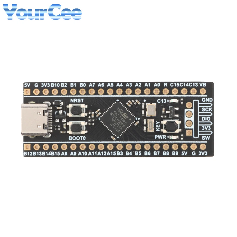 2 szt./1 szt. STM32F411CEU6 STM32F4 Core Mała Płytka Rozwojowa do Nauki, Moduł PCB, Type-C USART IIC SPI USBFS 3.3-5V — zdjęcie 5