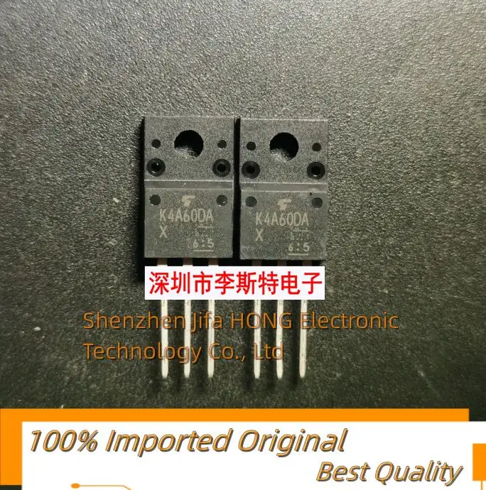 10PCS/Lot TK4A60DA  K4A60DA   TO-220F 600V 4A   MOSFET Imported Original Best Quality