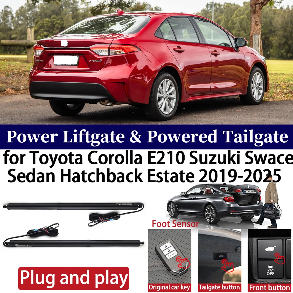 لتويوتا كورولا E210 سوزوكي سواس سيدان هاتشباك إستاتا 2019-2025 سيارة قوة رفع الباب الخلفي التلقائي مركبة تعمل بالطاقة #1
