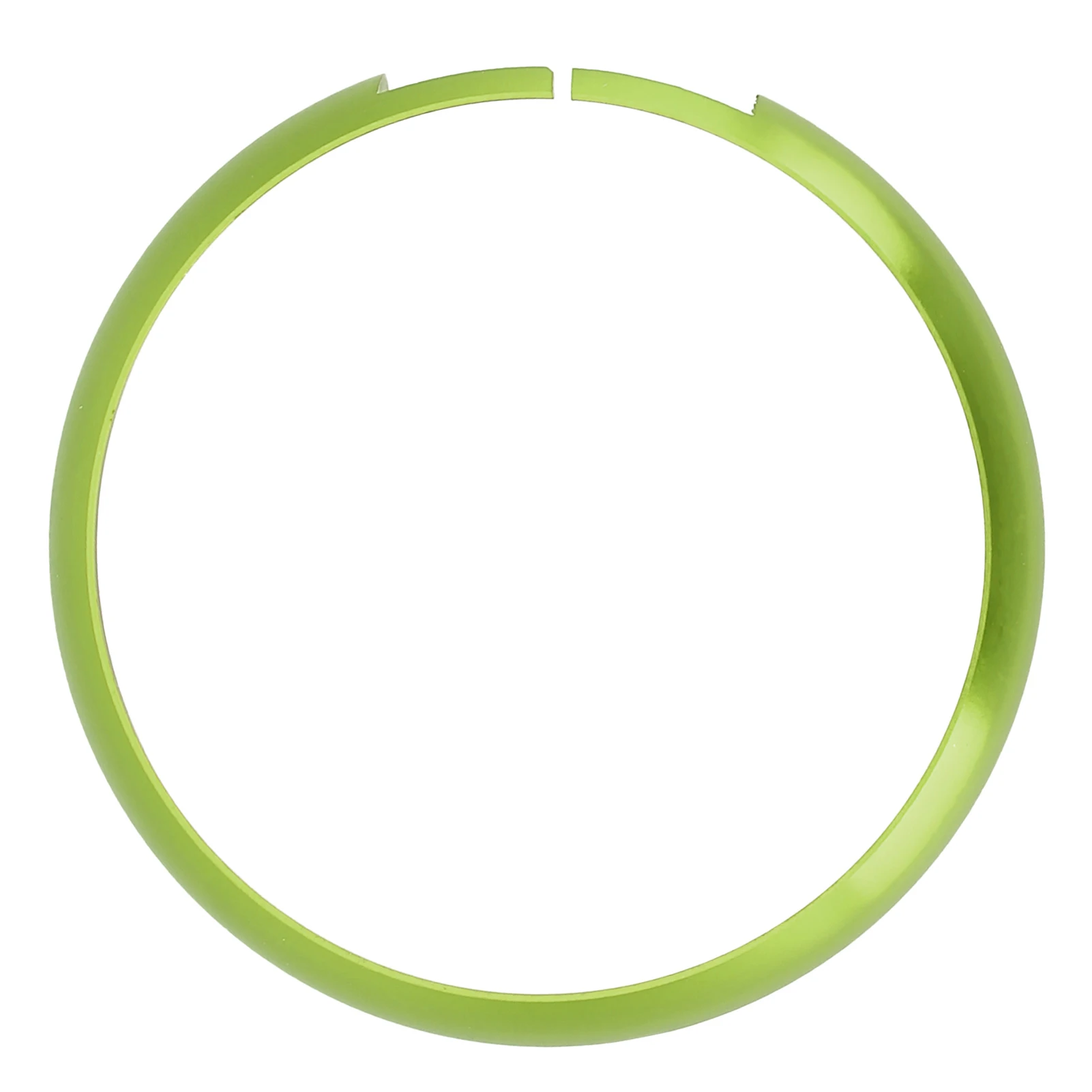 Afstandsbediening sleutelhanger ring trim van aluminiumlegering, vervanging voor MINI R55 R56 R57 R58 R59 R60, decoratie voor de afstandsbediening, zijrand voor de sleutelhanger.