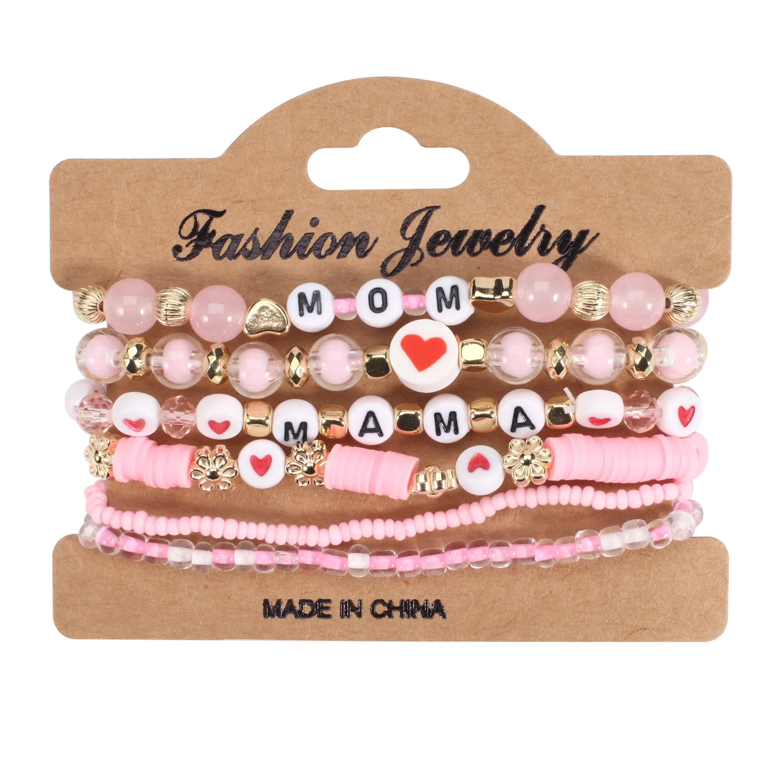 Beaded Stretch Brac… - image