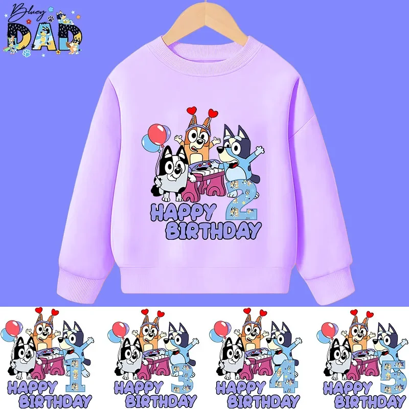 

Детская толстовка с капюшоном Bluey с цифровым принтом 12345 для мальчиков, повседневный топ, с длинными рукавами, подходит для весеннего и осеннего сезонов.