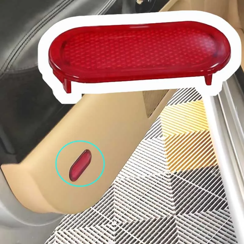 1X Car Door Red Warning Light Reflector For Vw Beetle 2012-2016 Caddy 2004-2015 Polo 2002-2010 Touran 2006-2015 6Q0947419