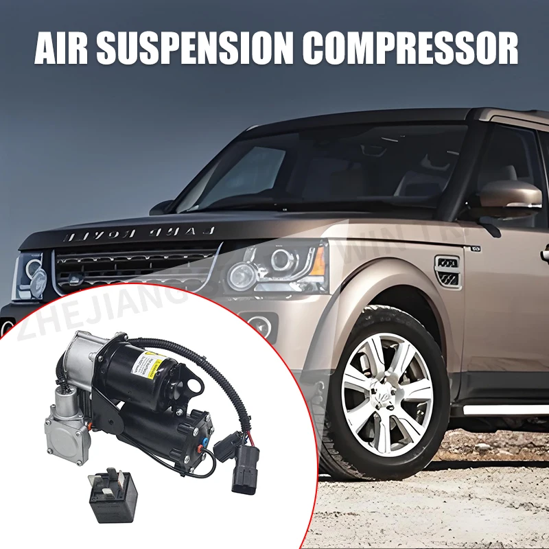 Air Suspension Compressor Pump For Land Rover Discovery 3/4 LR3 LR4 Range Rover Sport 2006 2007 2008 2009-2013 LR023964 LR045251