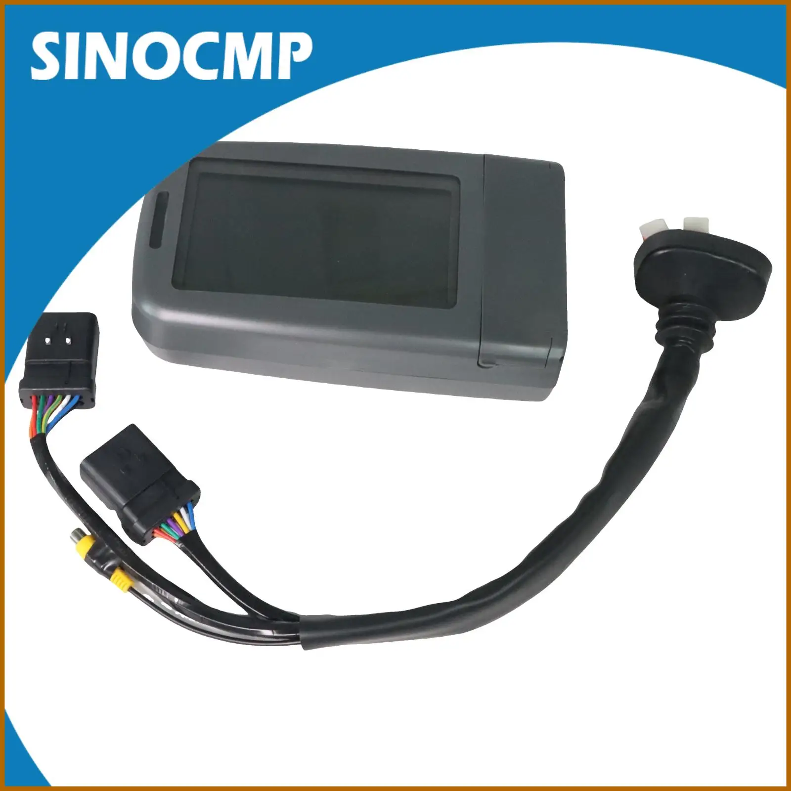 

LCD Monitor 227-7698 279-7611 327-7482 384-3457 386-3457 3277482 3863457 for CAT 320D 312D 322D E320D E312D E322D Excavator