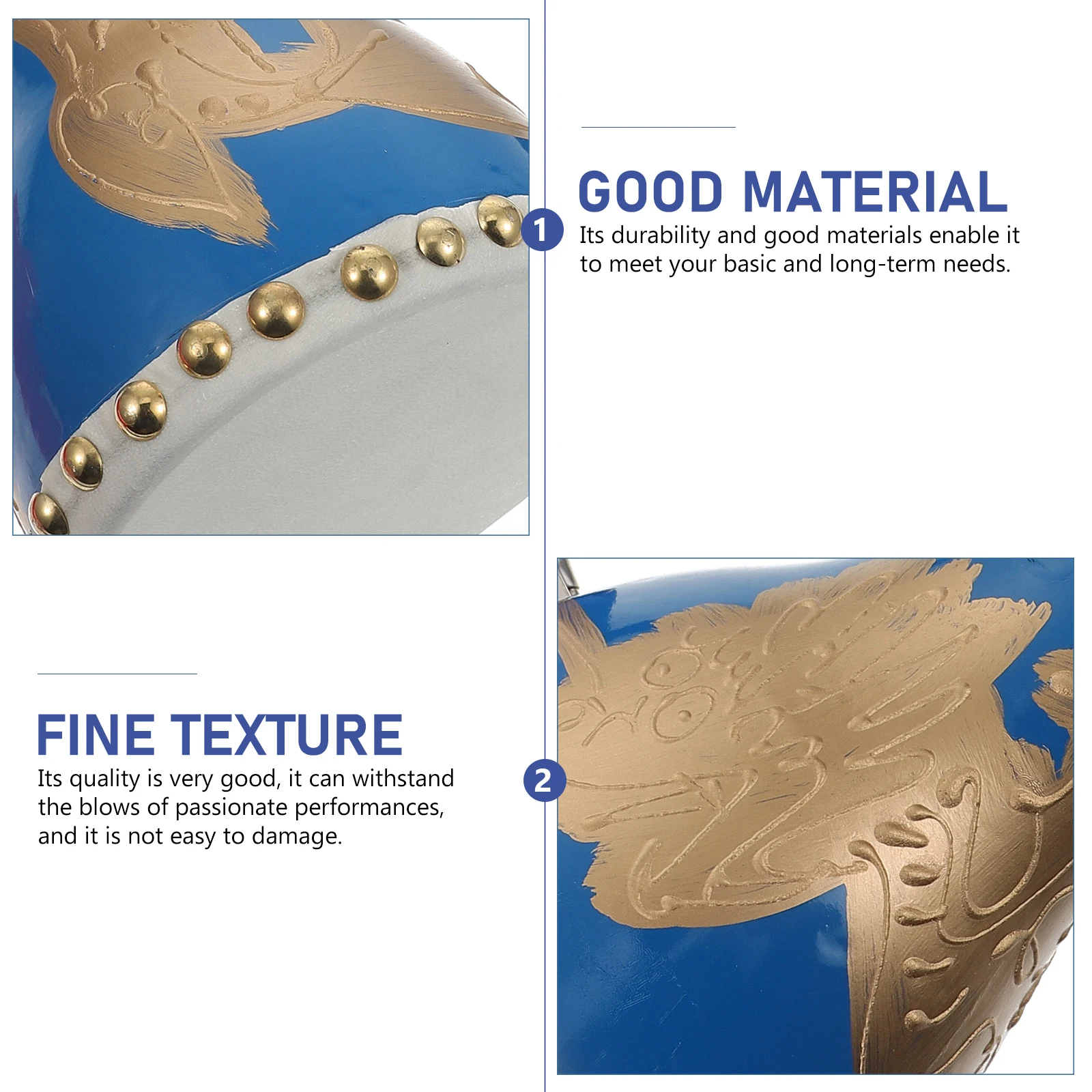 

Fitness Drum Beat Musical Instruments Percussion Cowhide Hand Clapping Chinese Material Performance Waist Traditional